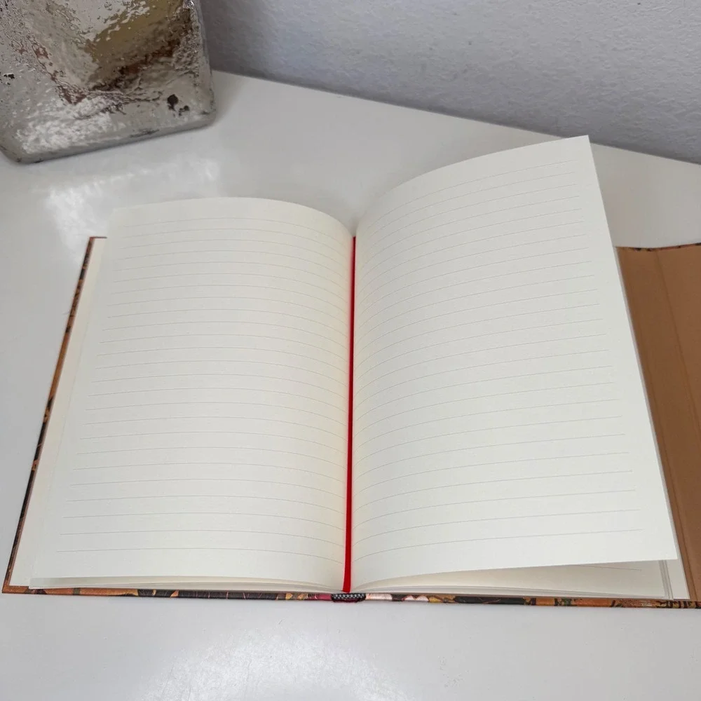 Paperblanks Hardcover Journal Gold Natsu Rinpa Florals Artistic Ultra Lined